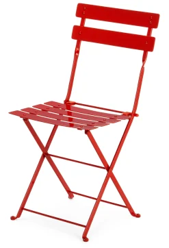 Demar Forge Klappstuhl Stahl Rot New