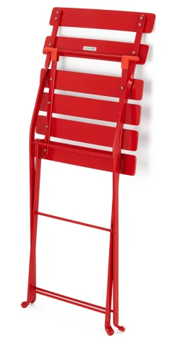 Demar Forge Klappstuhl Stahl Rot New