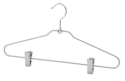 Rudolf Weber Kleiderbügel Stahl mit Klammern Outlet