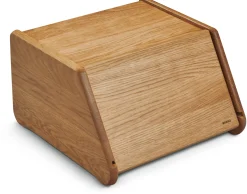 BREKA Kleiner Brotkasten Eichenholz Hot