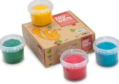 Neogrün Knete 4er-Set Grundfarben Hot