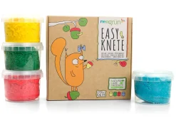 Neogrün Knete 4er-Set Grundfarben Discount