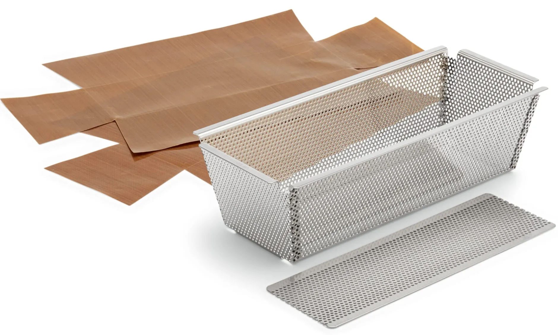 de Buyer Königskuchenform Edelstahl perforiert Outlet