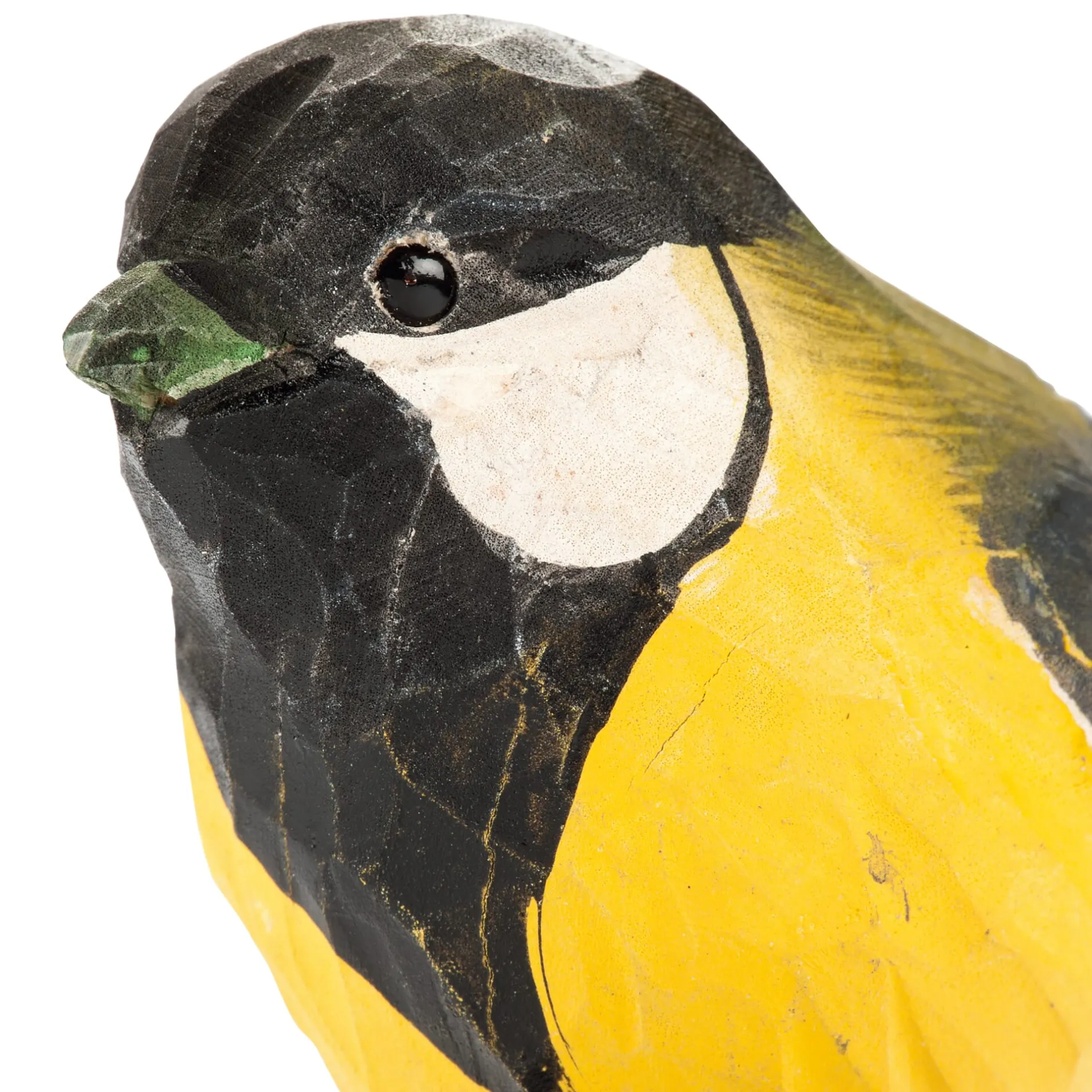 Wildlife Garden Kohlmeise Lindenholz handgeschnitzt Online