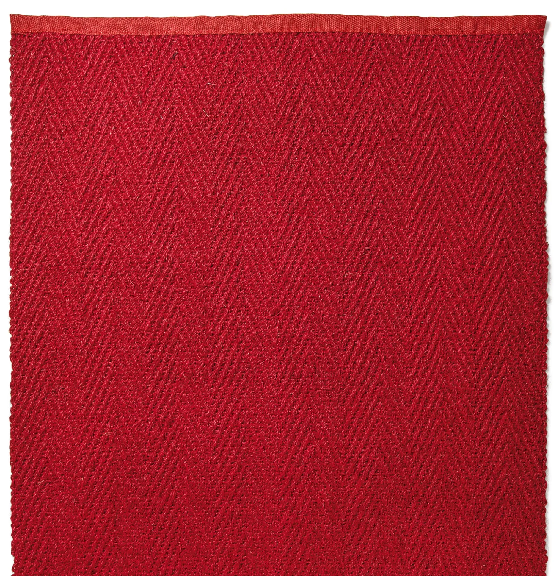 August Schär Kokosteppich Fischgrat Rot Online