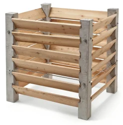 Vollmer Metallbau Kompostkiste Beton / Kiefernholz Hot