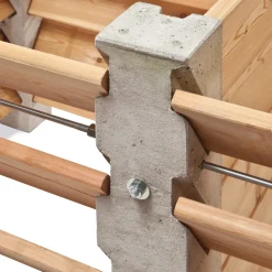 Vollmer Metallbau Kompostkiste Beton / Kiefernholz Hot