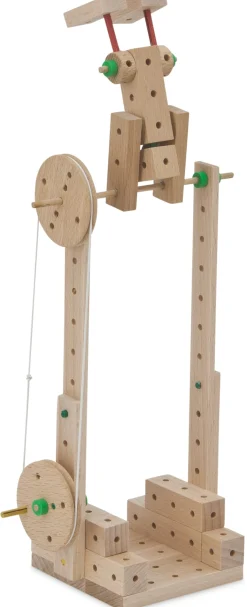 Matador Spielwaren Konstruktionsbaukasten Buchenholz Discount