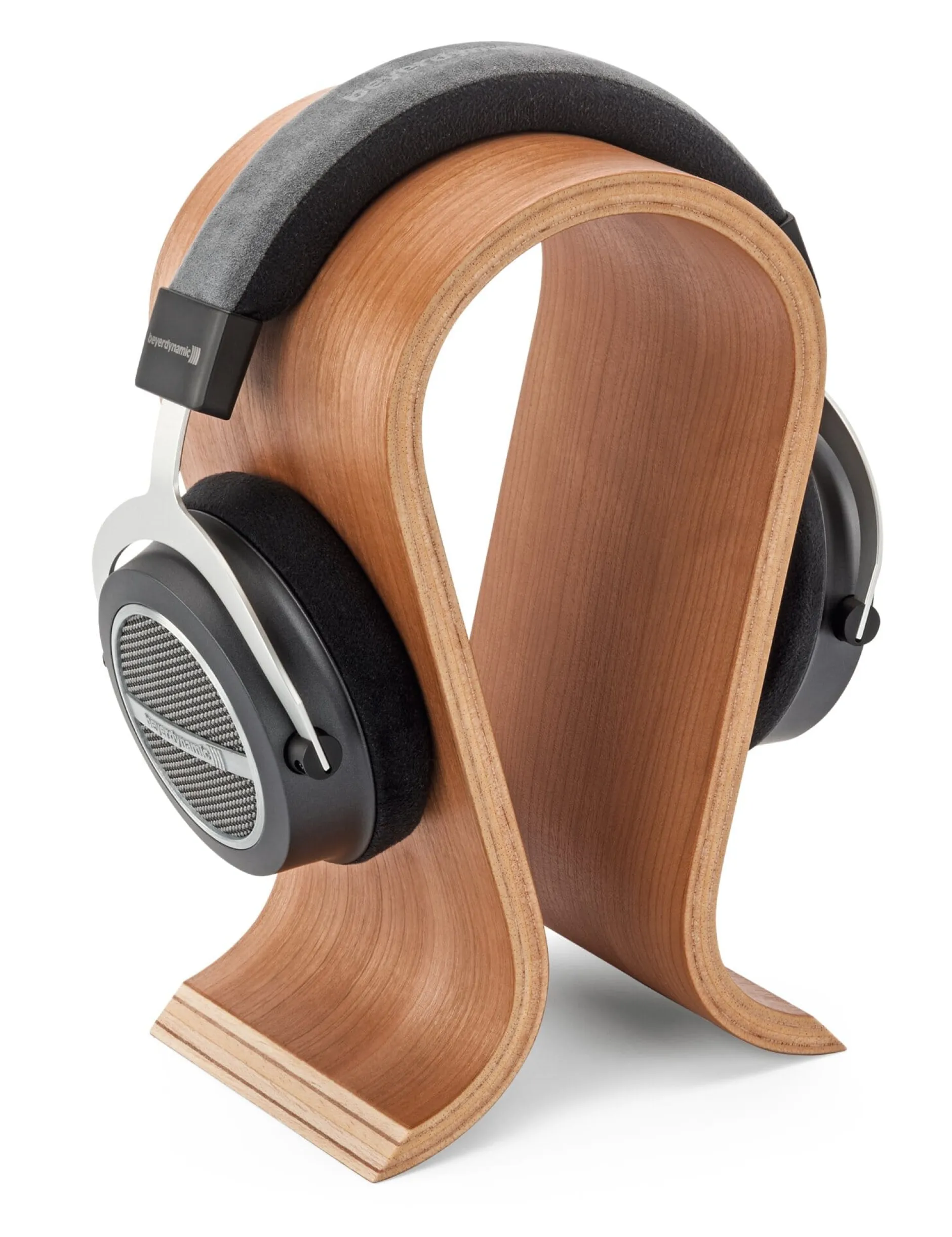 Kopfhörerständer Kirschbaumholz Clearance