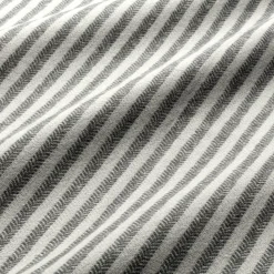 Manufactum Kopfkissenbezug Flanell gestreift Hot