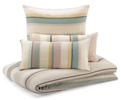 Sampedro Kopfkissenbezug Strukturstreifen Sale