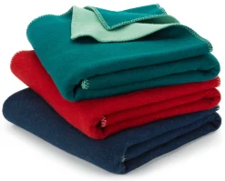 Røros Tweed Lammwolldecke Doubleface