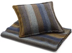 Røros Tweed Lammwolldecke Naturtöne Fri Clearance