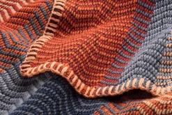 Røros Tweed Lammwolldecke Naturtöne Fri New