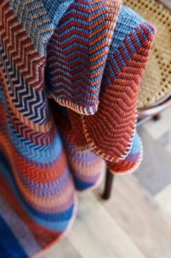 Røros Tweed Lammwolldecke Naturtöne Fri New