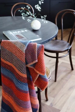 Røros Tweed Lammwolldecke Naturtöne Fri New