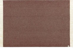 Røros Tweed Lammwolldecke Zickzack-Streifen Kattefot Sale