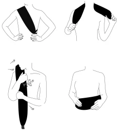 YUYU Lange Kühl- und Wärmflasche Dunkelgrau Sale