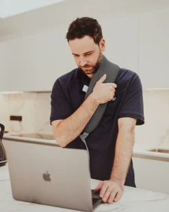 YUYU Lange Kühl- und Wärmflasche Dunkelgrau Sale