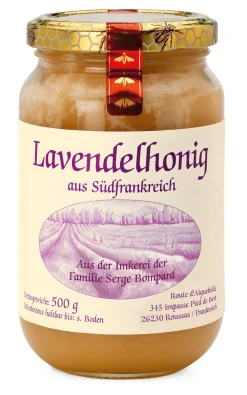 Serge Bompard Lavendelhonig aus der Provence New