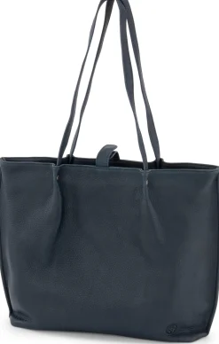 Harold’s Lederwaren Ledershopper, dunkelblau Clearance