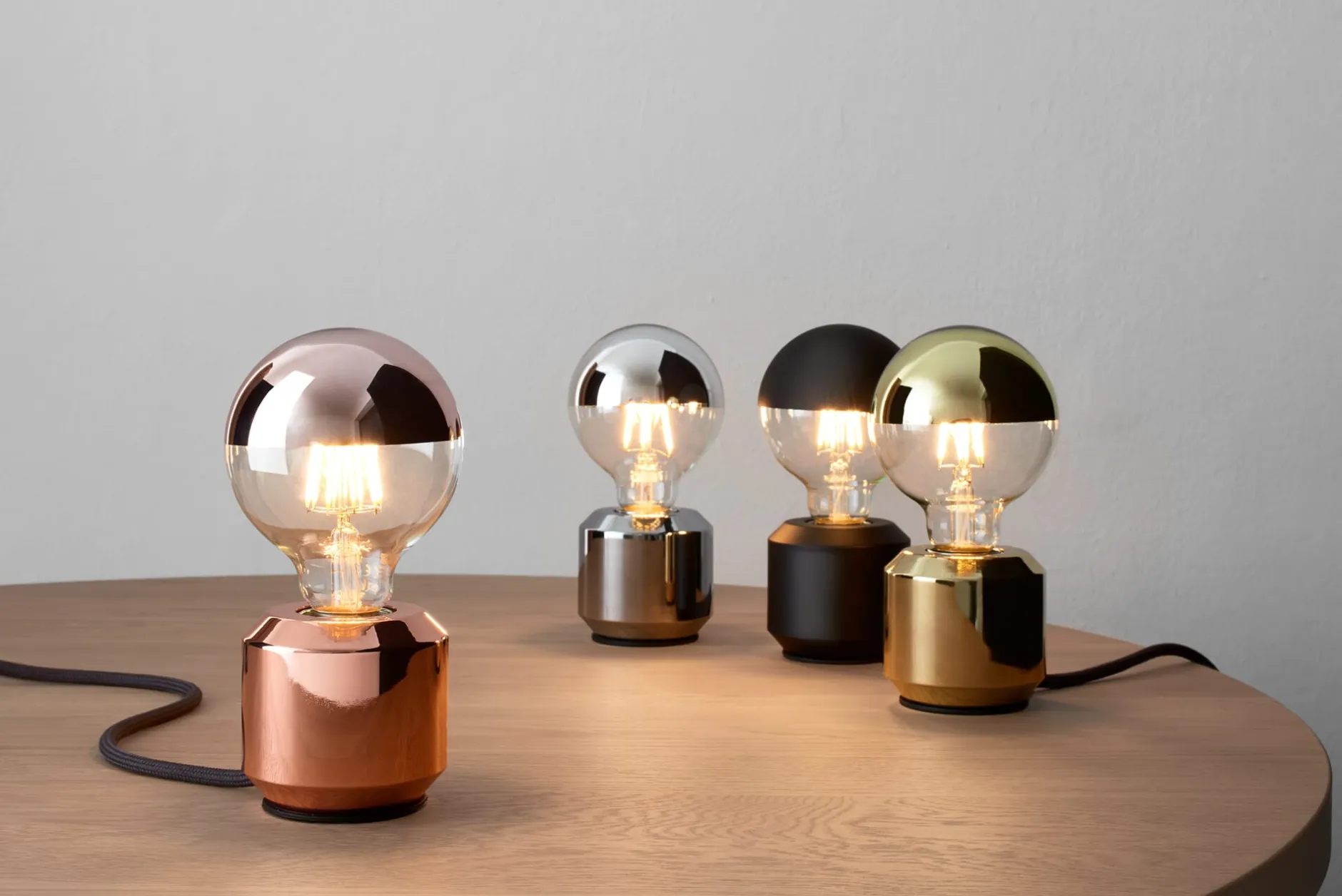 LED-Kopfspiegellampe Globe, Schwarz Best