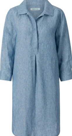 Manufactum Leinenkleid Hellblau Outlet