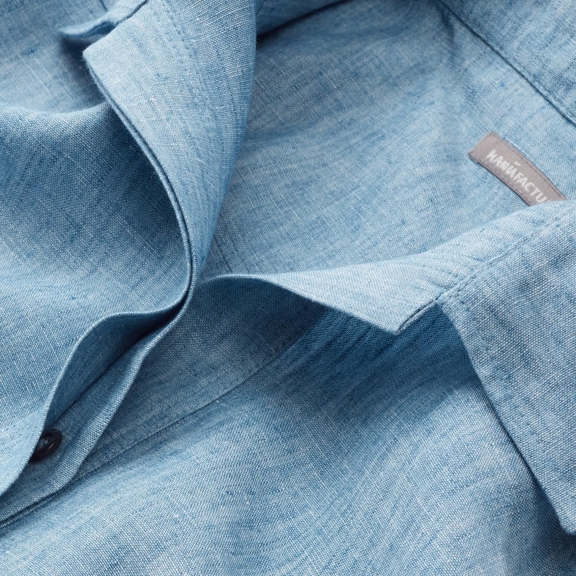 Manufactum Leinenkleid Hellblau Outlet