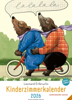 Peter Hammer Verlag Leonard Erlbruchs Kinderzimmerkalender 2026 Best