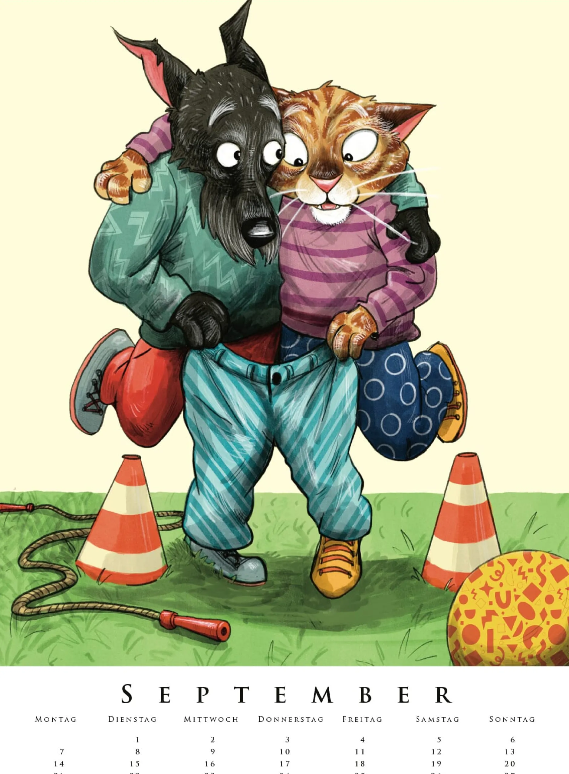 Peter Hammer Verlag Leonard Erlbruchs Kinderzimmerkalender 2026 Best