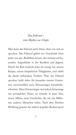 Verlag C H Beck Lob des Fahrrads New