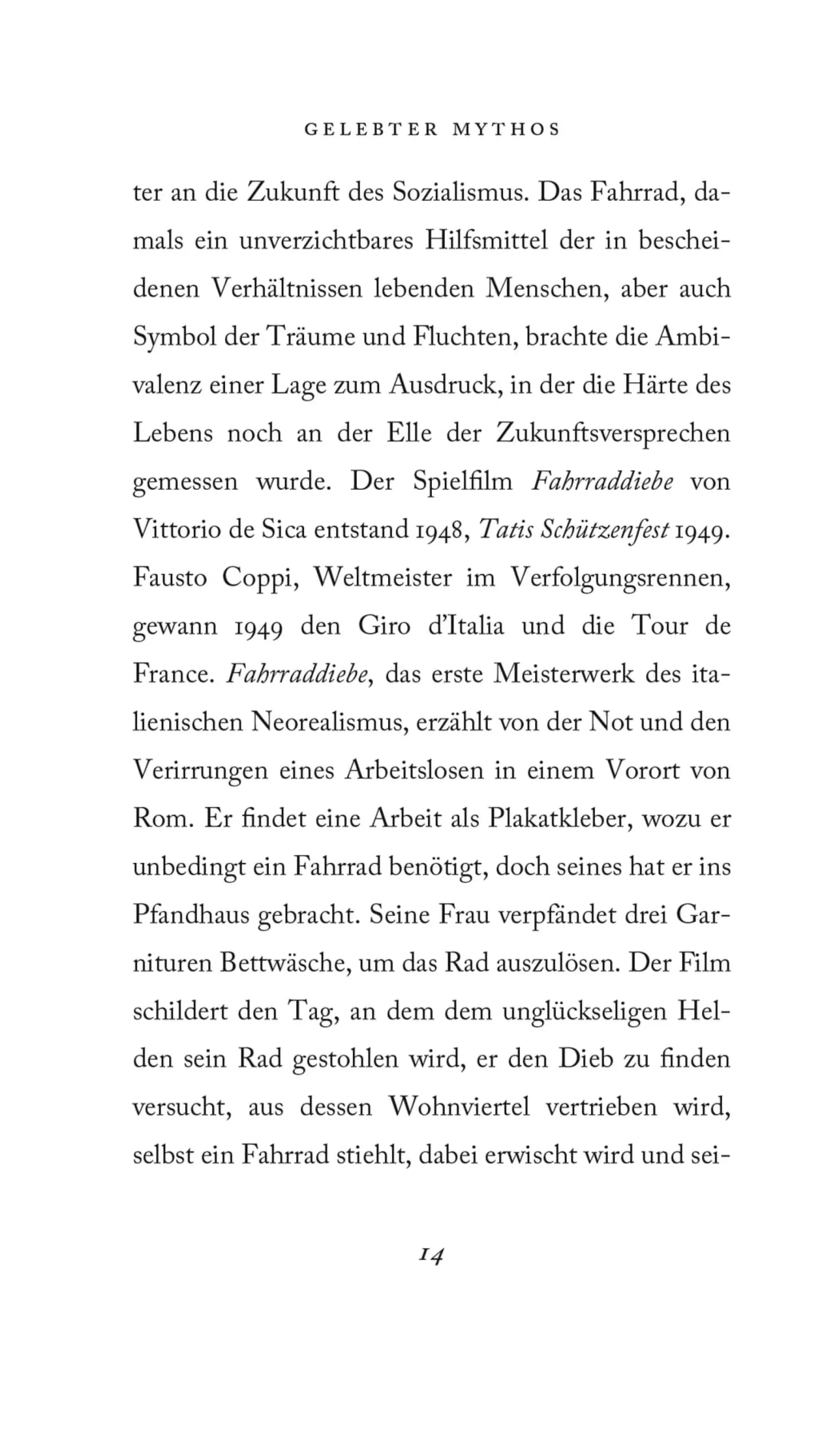 Verlag C H Beck Lob des Fahrrads New