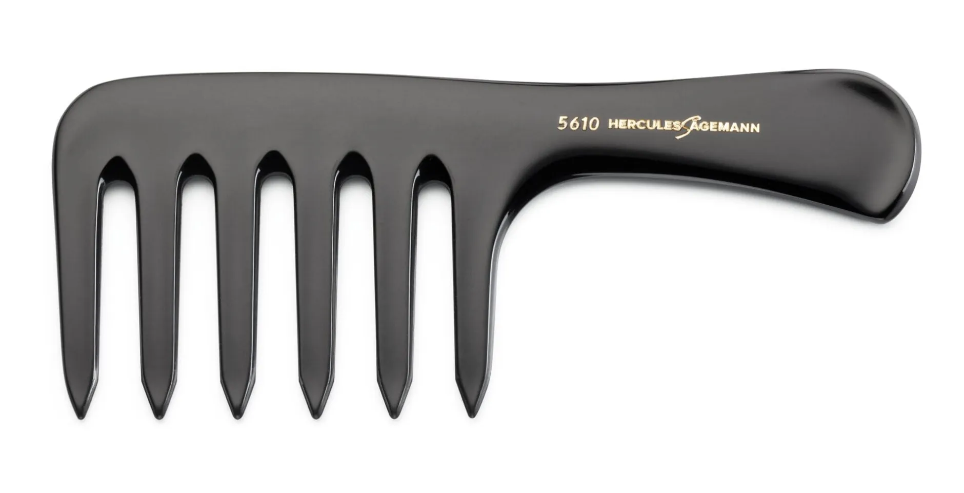 Hercules-Sägemann Lockenkamm Ebonit New