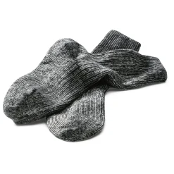 Hirsch Natur Longlifesocke Baumwolle und Leinen Hot