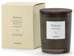 Looops Duftkerze mit Holzdeckel Outlet