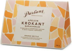 Pärlans Konfektyr Mandelkrokant mit Orange und Schokolade Best