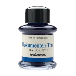 Manufactum Dokumententinte Blau Hot