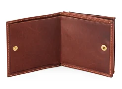 Manufactum Faltbörse mit Geldscheinfach Braun Sale