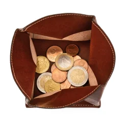 Manufactum Faltbörse mit Geldscheinfach Braun Sale