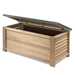 Manufactum Gartentruhe Eichenholz Clearance