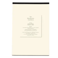 Manufactum Notizblock DIN A5 Discount