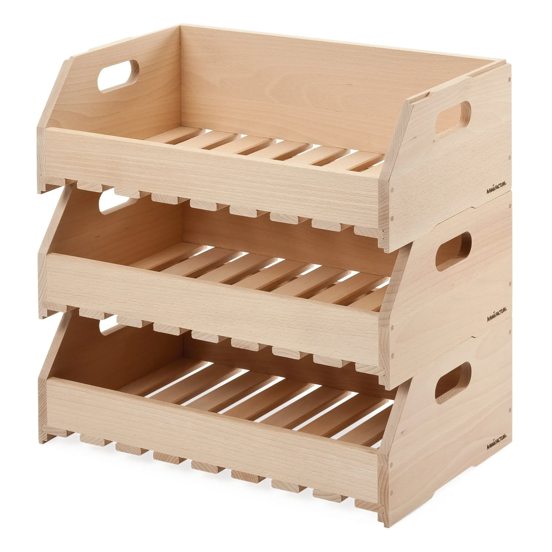Manufactum Obst- und Gemüsekiste Buchenholz Best