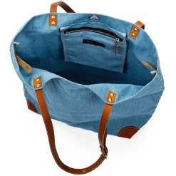 Hack Lederware Markttasche Segeltuch Outlet