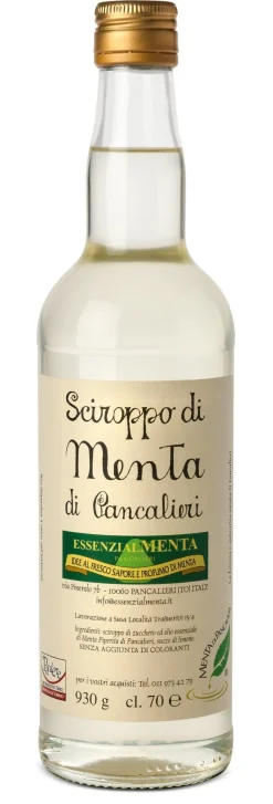 Minzsirup aus dem Piemont Discount