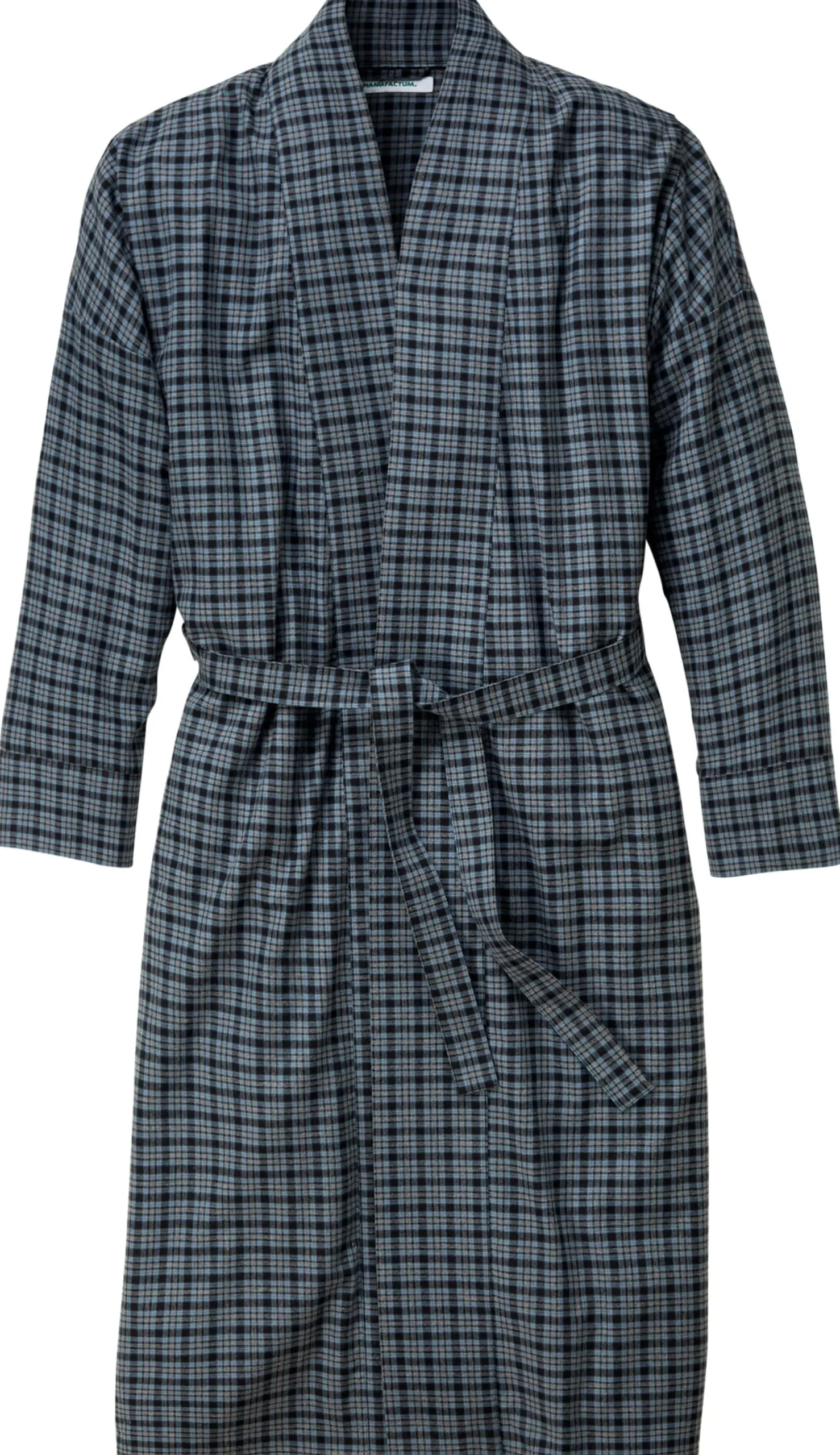 Manufactum Morgenmantel Flanell Webkaro Unisex New