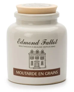 Edmond Fallot Moutardier Moutarde de Dijon, grobkörnig New