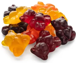 naschlabor Multi-Fruchtsaftbären mit Ingweröl Hot