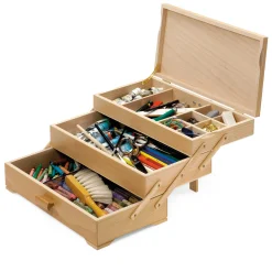 Gebr. Rebhan Holzwarenfabrik Nähkasten 3 Laden Best