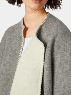 Røros Tweed Norwegischer Poncho Lammwolle New