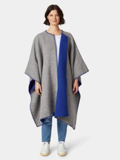 Røros Tweed Norwegischer Poncho Lammwolle Discount